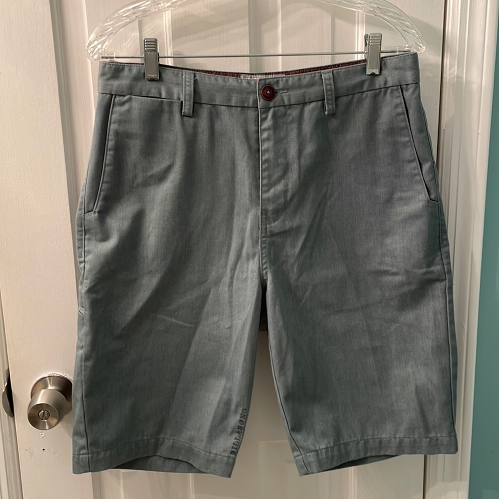 Men’s Billabong  size 30 shorts, color blue.